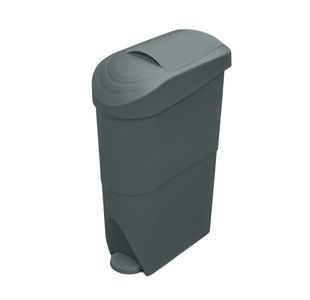 Sanitary Bin Pedal Operated 20 Litre Grey WR-FQ-1003 GREY
