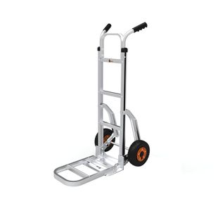 GPC Centaur Aluminium Sack Truck with Fixed Folding Toe Plate and Sliders GI827P