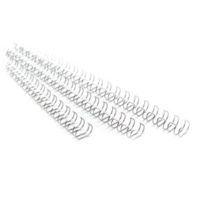 GBC 34-Loop 6mm A4 Binding Wires Silver (Pack of 100) RG810497