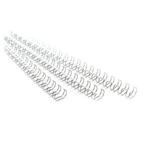 GBC MultiBind 8mm A4 70 Sheet Binding Wires Silver (Pack of 100) RG810597