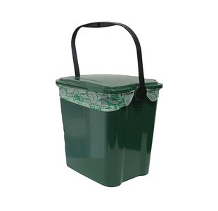 10L Kitchen Waste Caddy with Lid Green GDN800002