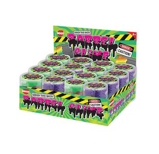 Barrel Slime 140g Assorted Pack of 24 TOY11530