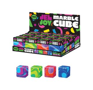 Marble Squishy Cube 50x50x50mm Pack of 12 TOY13941OBCDU