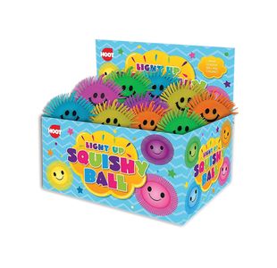 Light Up Squishy Ball Assorted Pack of 24 TOY6049