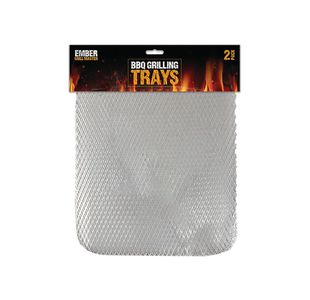 BBQ Grilling Trays Pack of 2 SUM6719OBS