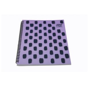 Europa Splash Notebooks 160 Lined Pages A4+ Purple Cover (Pack of 3) EU1502Z
