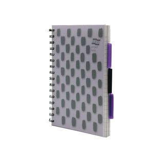 Europa Splash Project Book 200 Lined Pages A5 Purple Cover (Pack of 3) EU1508Z