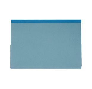 Exacompta Guildhall Reinforced Legal Double Pocket Wallet Blue (Pack of 25) 218-BLU