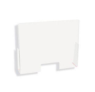 Exacompta Sneeze Guard POS And Cash Register 58 x 18.5 x 95cm 80458D
