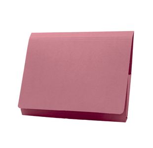 Exacompta Guildhall Brief Size Pocket Wallet 14x10in Pink (Pack of 50) PW3-PNK