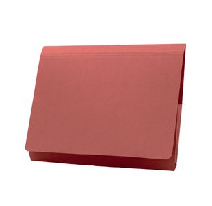 Exacompta Guildhall Brief Size Pocket Wallet 14x10in Red (Pack of 50) PW3-RED