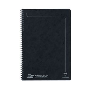 Clairefontaine Europa Notemakers Notebook A4 Black (Pack of 10) 4862