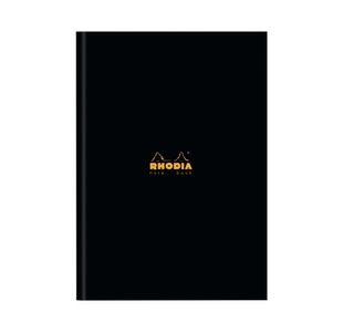 Rhodia Business Book A4 Casebound Hardback 192 Pages Black (3 Pack) 119230C