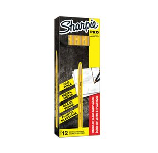 Sharpie China Marker Yellow (Pack of 12) S0305101