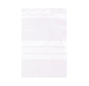 Write-On Minigrip Re-sealable Bag 89x114mm Clear (Pack of 1000) 11917