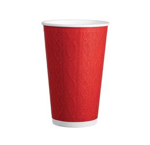Go-Pak Embossed Xmas Jumper Cup 16oz Assorted Pack of 500 XD04046XM