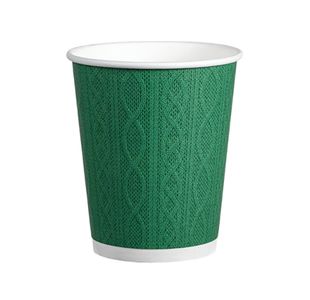 Go-Pak Embossed Xmas Jumper Cup 8oz Assorted Pack of 500 XD04062XM