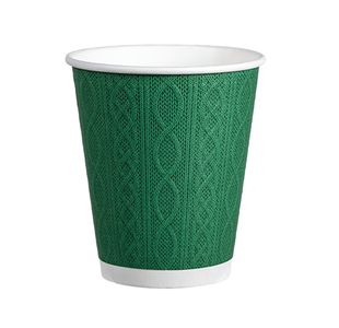 Go-Pak Embossed Xmas Jumper Cup 10oz Assorted Pack of 500 XD04073XM