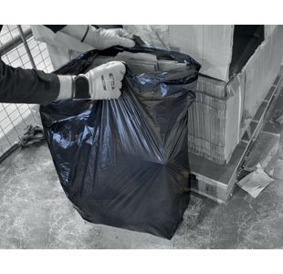 Refuse Sacks Medium Duty 90L Black (Pack of 200) EW/BAG