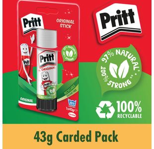 Pritt Stick Large 43g Glue Stick (12 Pack) 1456075