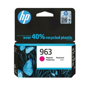 HP 963 Original Ink Cartridge 10.77-ml Magenta 3JA24AE