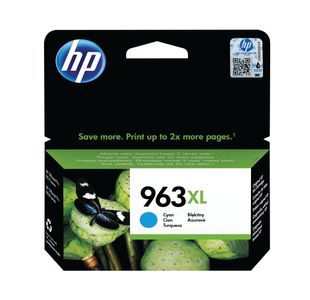 HP 963XL Original Ink Cartridge High Yield Cyan 3JA27AE