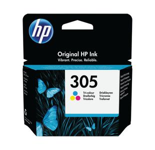 HP 305 Original Ink Cartridge 2-ml Tri-color 3YM60AE