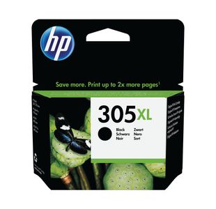 HP 305XL Original Ink Cartridge High Yield Black 3YM62AE