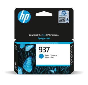 HP 937 Original Ink Cartridge Cyan 4S6W2NE