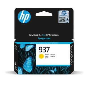 HP 937 Original Ink Cartridge Yellow 4S6W4NE