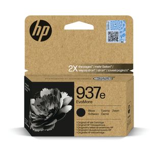HP 937E EvoMore Original Ink Cartridge High Yield Black 4S6W9NE