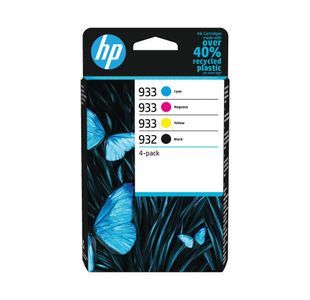 HP 932/933AE Original Ink Cartridge 4/8.5-ml CMYK 2-pack 6ZC71AE
