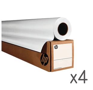 HP Universal Bond Inkjet Plotter Paper 610mmx45.7m 80gsm White (Pack of 4) A6DE8A