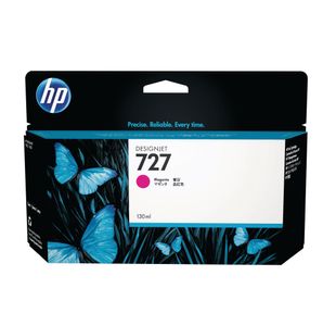 HP 727 DesignJet Ink Cartridge 130-ml Magenta B3P20A