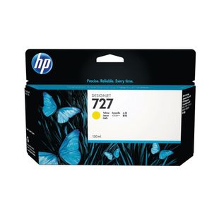 HP 727 DesignJet Ink Cartridge 130-ml Yellow B3P21A