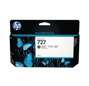 HP 727 DesignJet Ink Cartridge 130-ml Matte Black B3P22A
