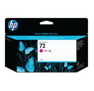 HP 72 DesignJet Ink Cartridge 130-ml Magenta C9372A
