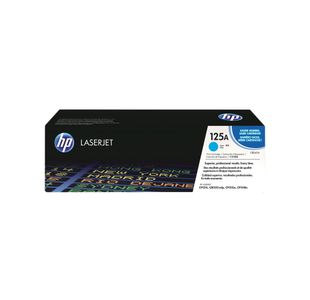 HP 125A Original LaserJet Toner Cartridge Cyan CB541A