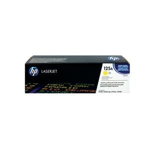 HP 125A Original LaserJet Toner Cartridge Yellow CB542A