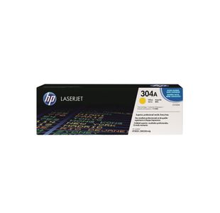 HP 304A Original LaserJet Toner Cartridge Yellow CC532A