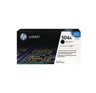 HP 504A Original LaserJet Toner Cartridge Black CE250A