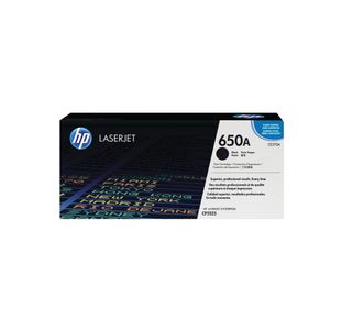 HP 650A Original LaserJet Toner Cartridge Black CE270A