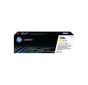 HP 128A Original LaserJet Toner Cartridge Yellow CE322A