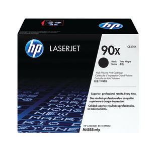 HP 90X Original LaserJet Toner Cartridge High Yield Black CE390X