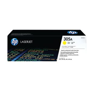 HP 305A Original LaserJet Toner Cartridge Yellow CE412A