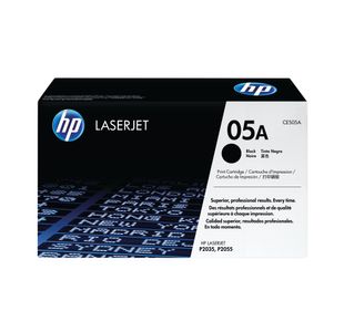 HP 05A Original LaserJet Toner Cartridge Black CE505A