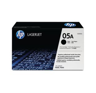 HP 05A Original LaserJet Toner Cartridge Black 2-pack CE505D