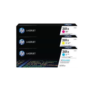 HP 201X Original LaserJet Toner Cartridge High Yield CMY 3-pack CF253XM