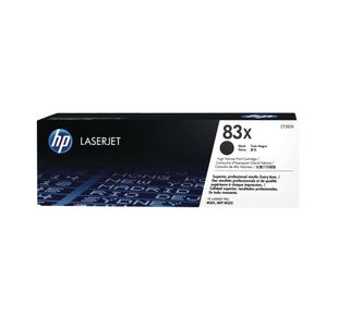 HP 83X Original LaserJet Toner Cartridge High Yield Black 2-pack CF283XD
