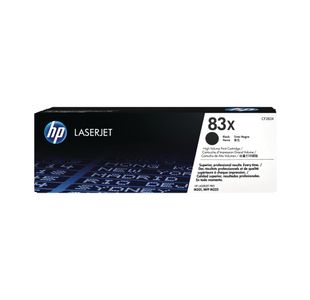 HP 83X Original LaserJet Toner Cartridge High Yield Black CF283X